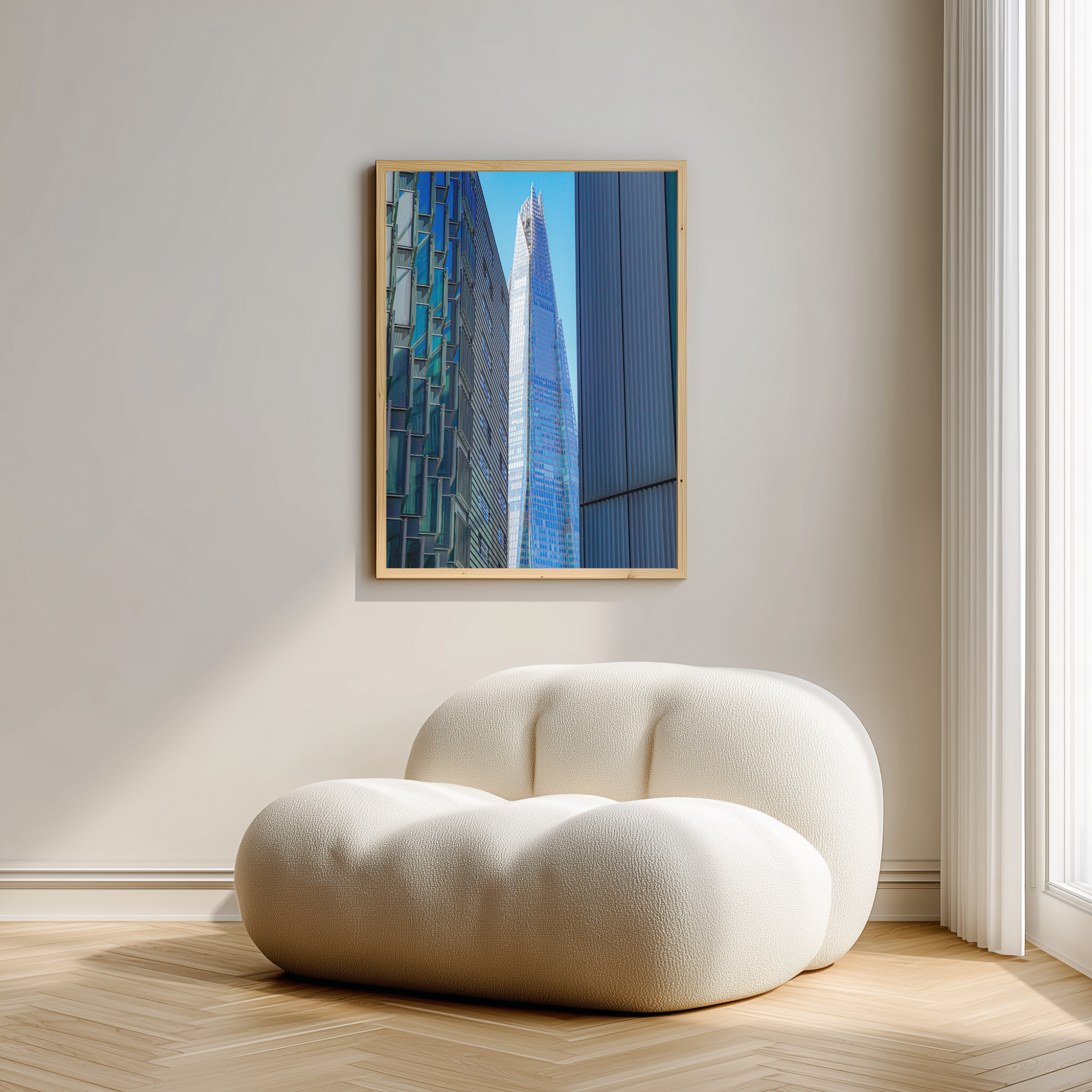 Framed in Blue