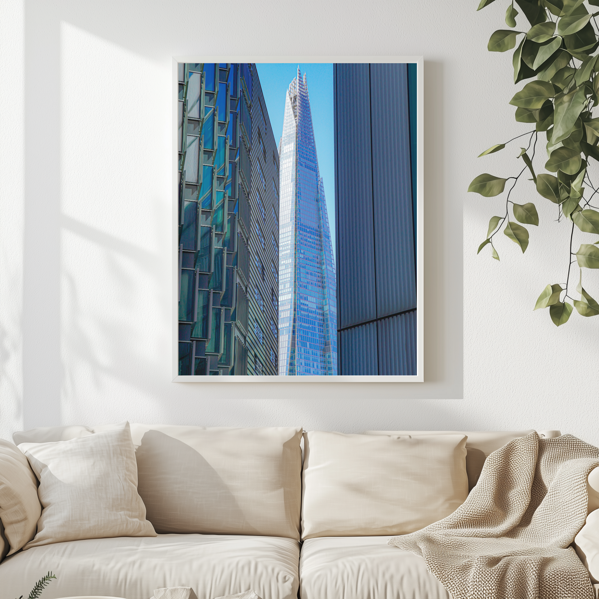 Framed in Blue