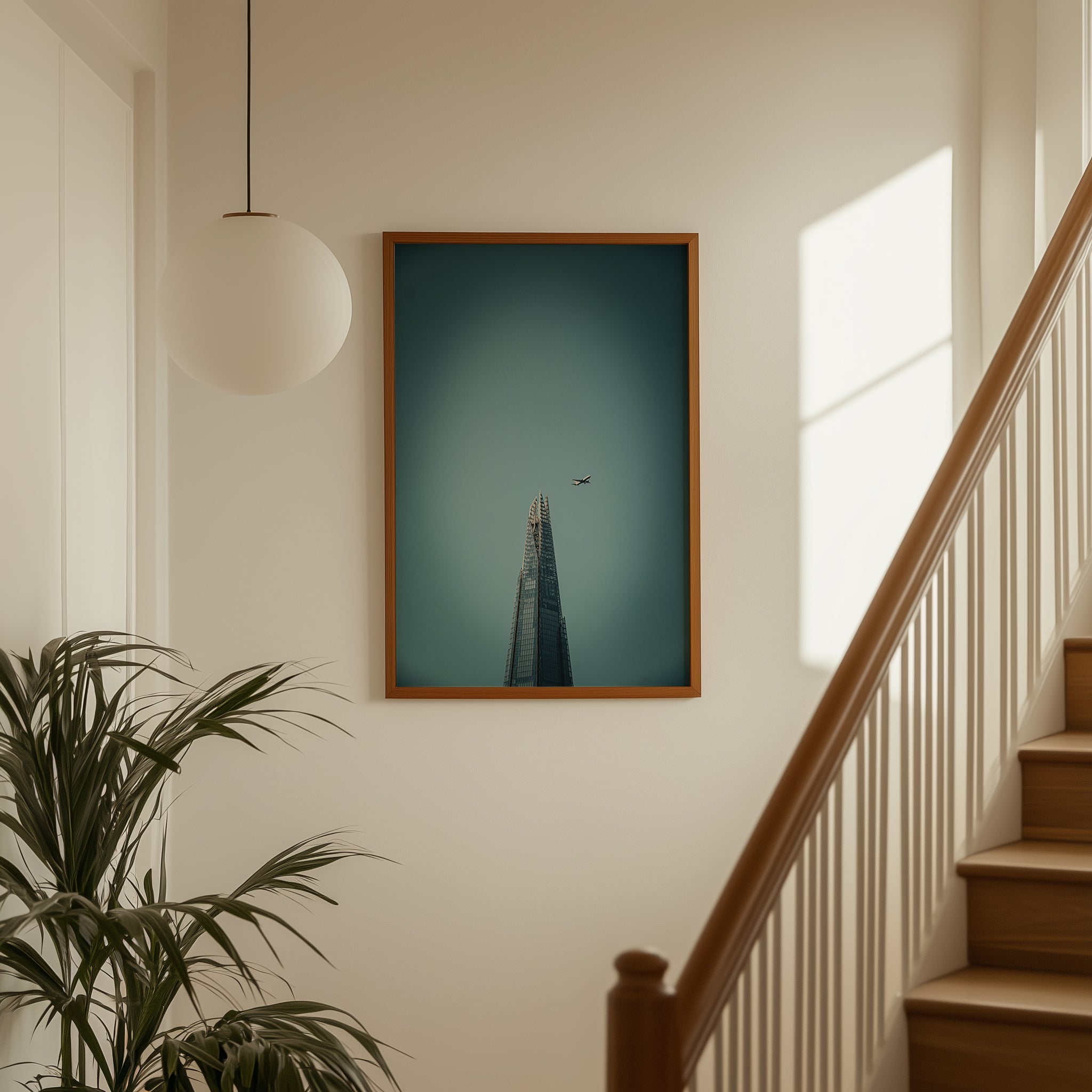 The Shard with Plane