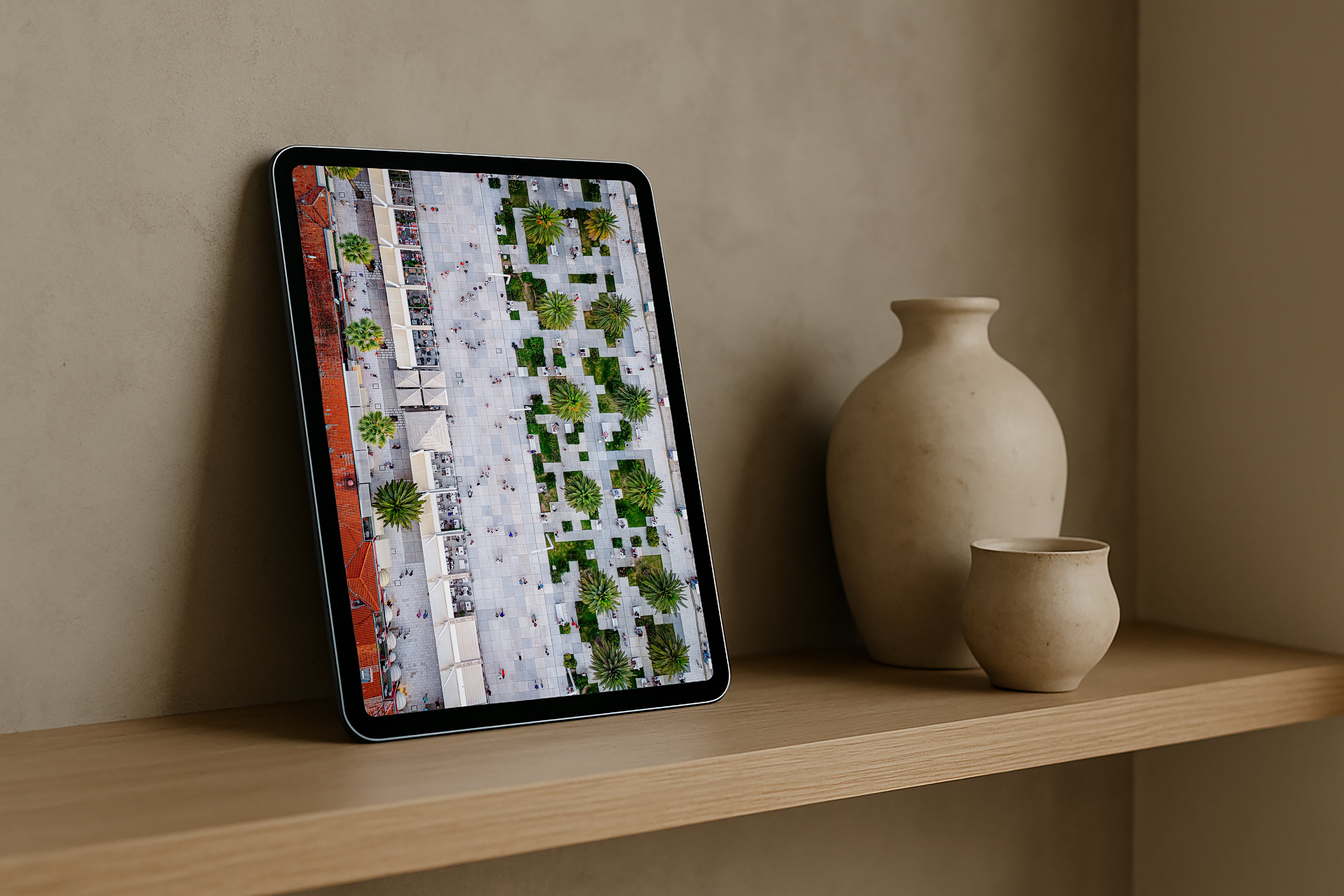 Split Riva from above