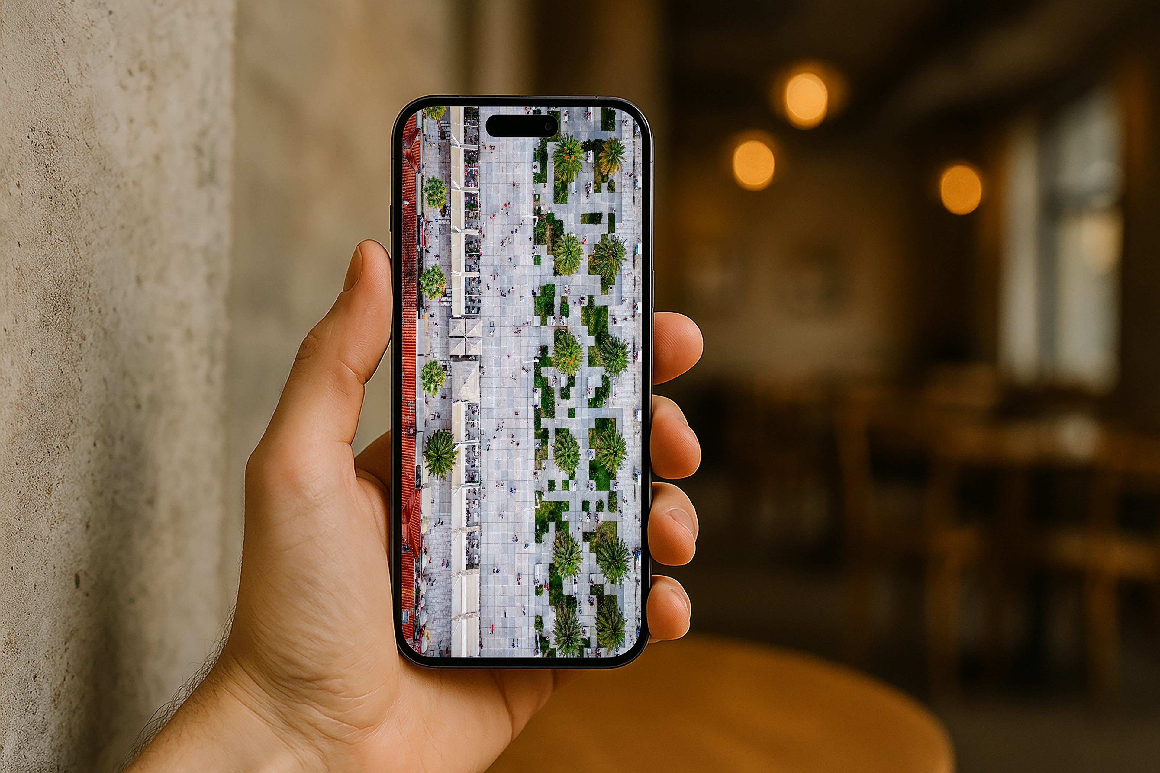 Split Riva from above