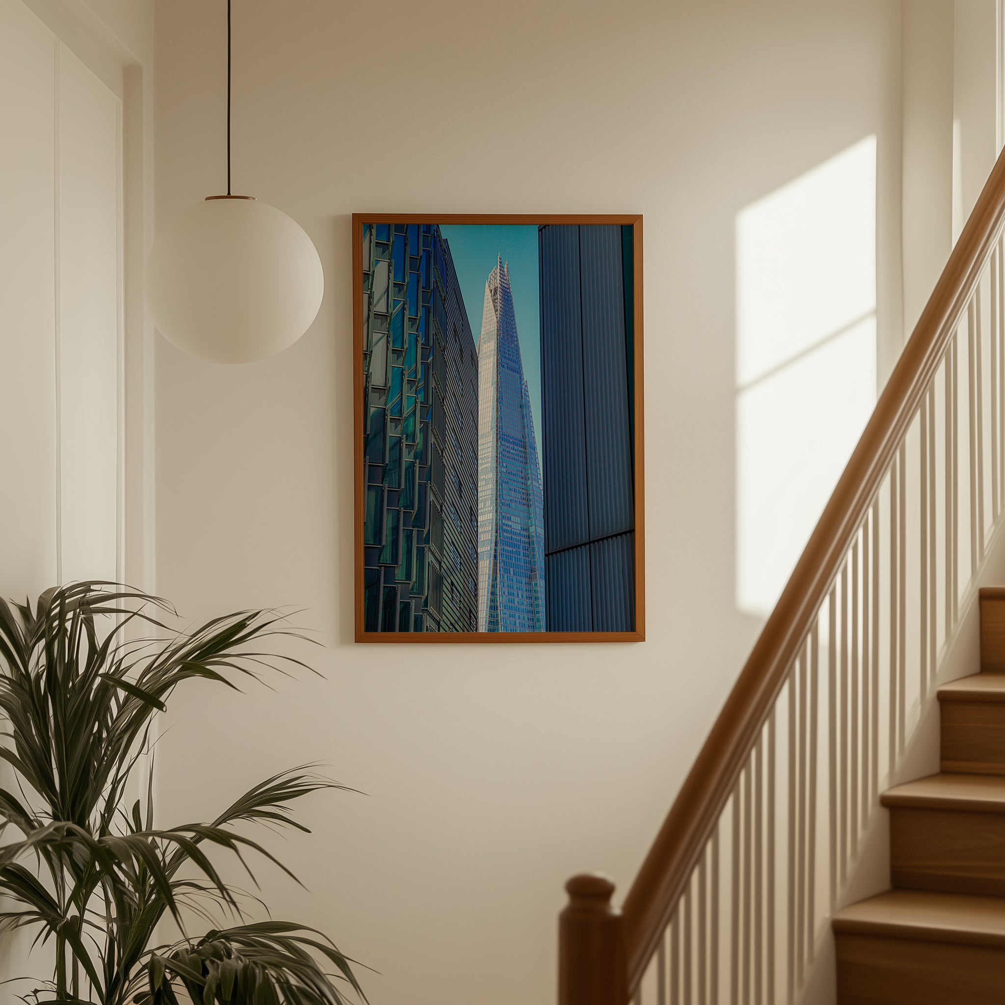 Framed in Blue