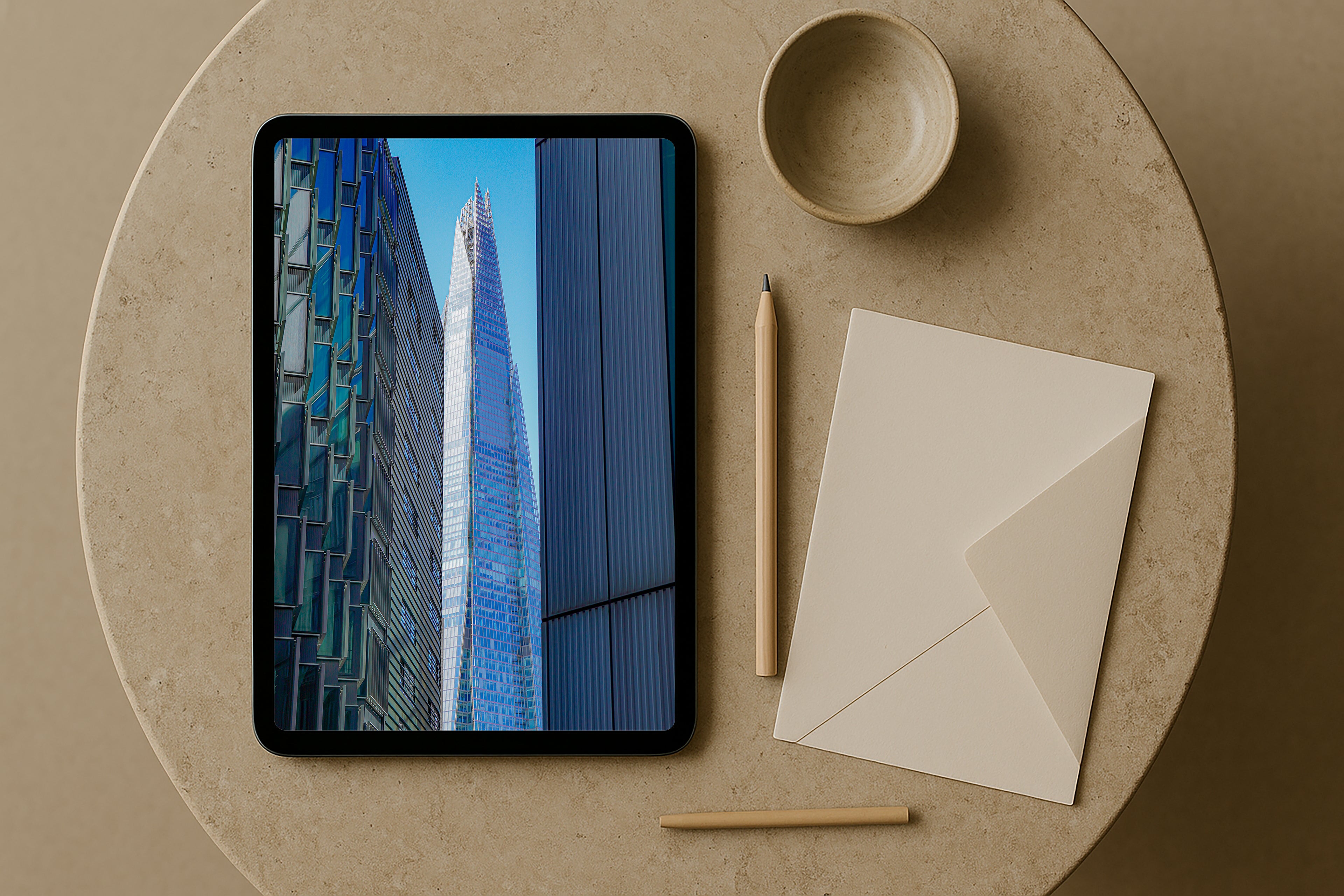 Framed in Blue