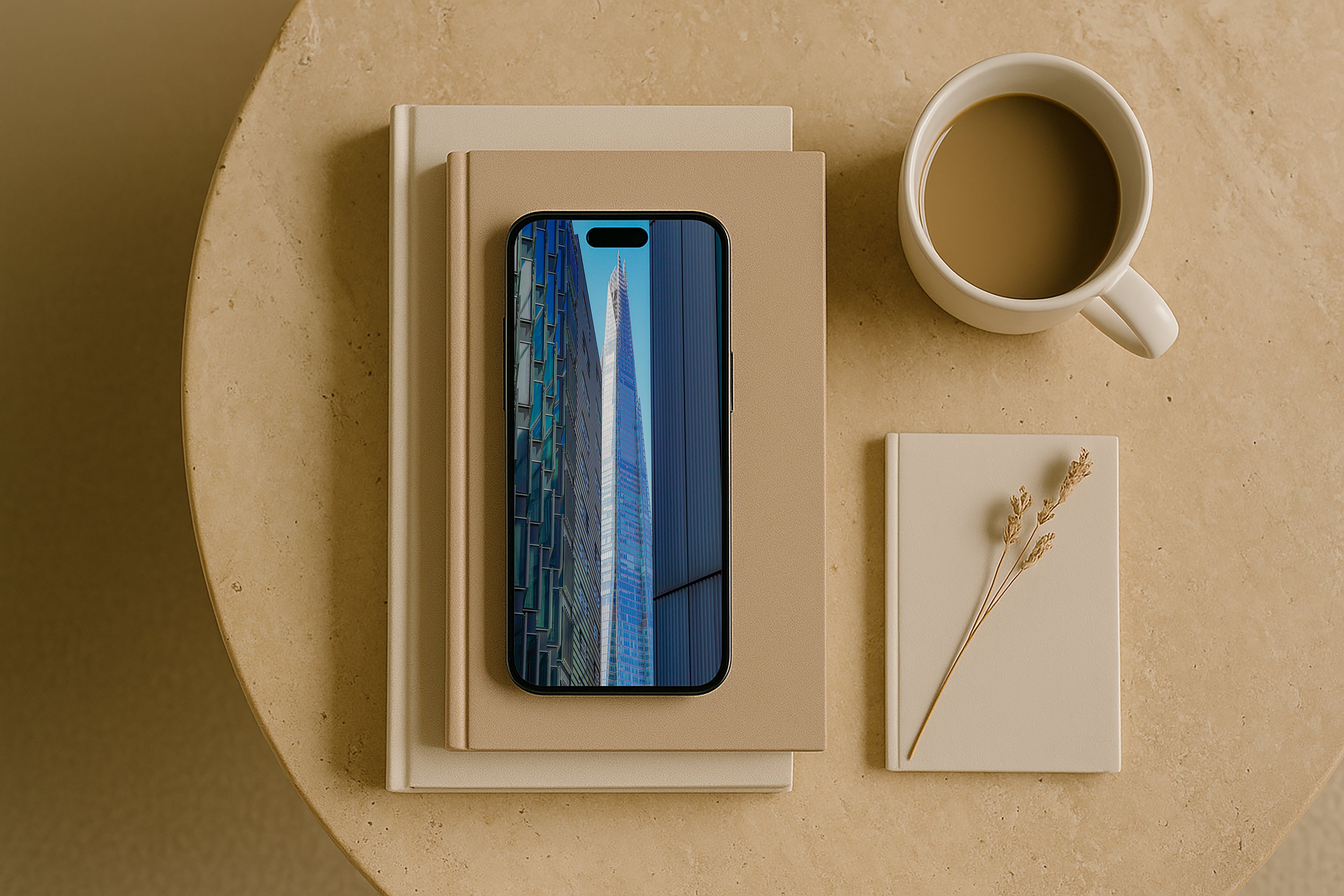 Framed in Blue