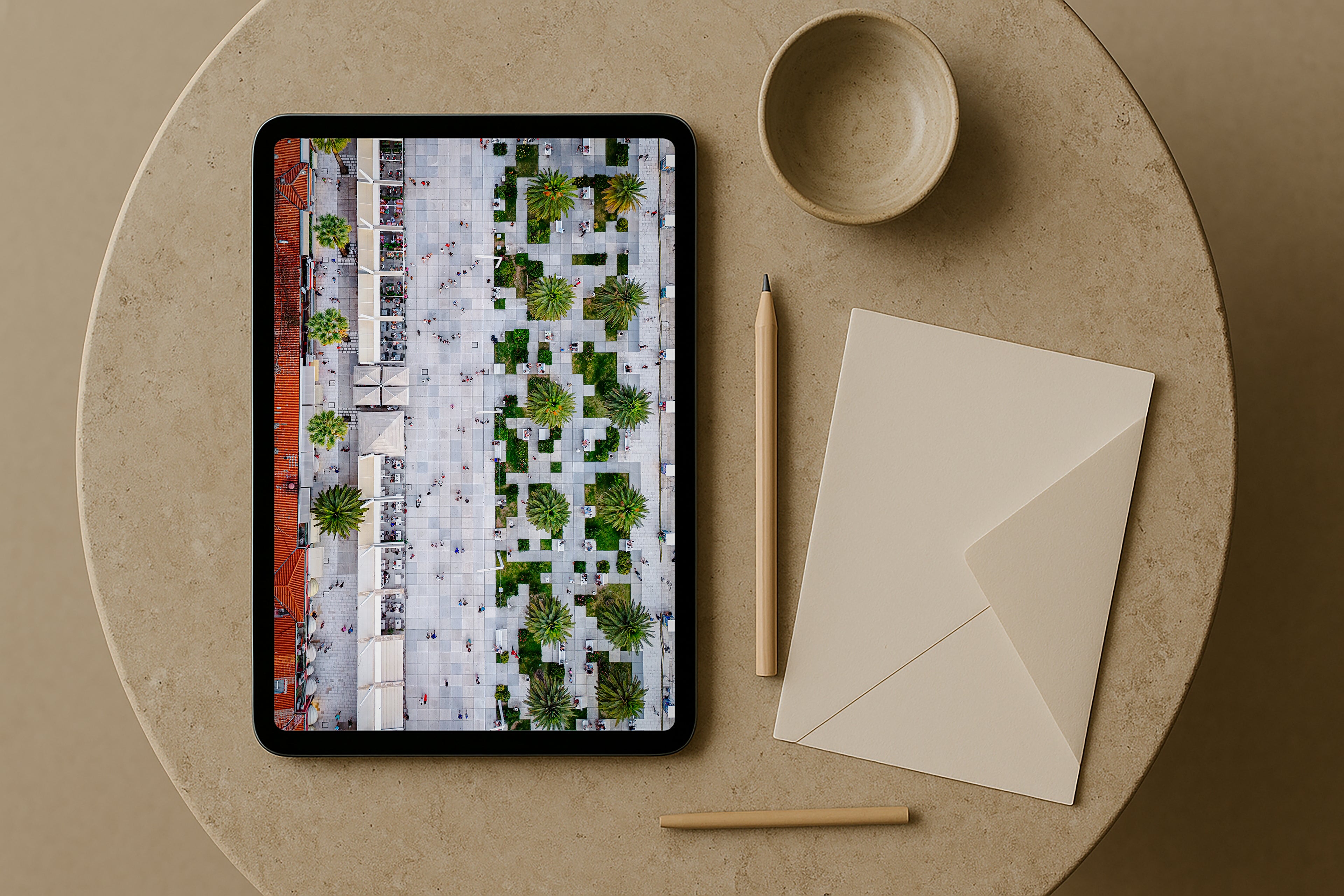 Split Riva from above